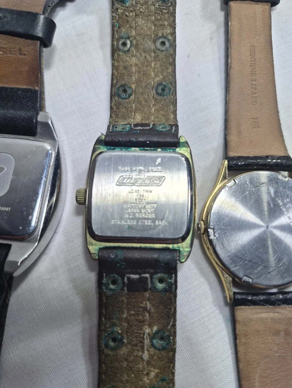 Vintage & Modern Men's & Women's Watch Lot - Diesel Seiko Anne Klein 6pc